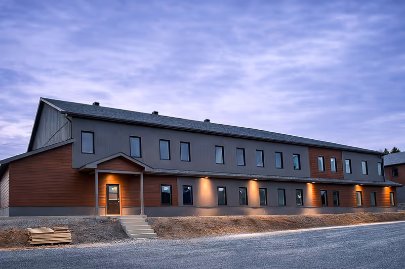 Bâtiment commercial à Sherbrooke
