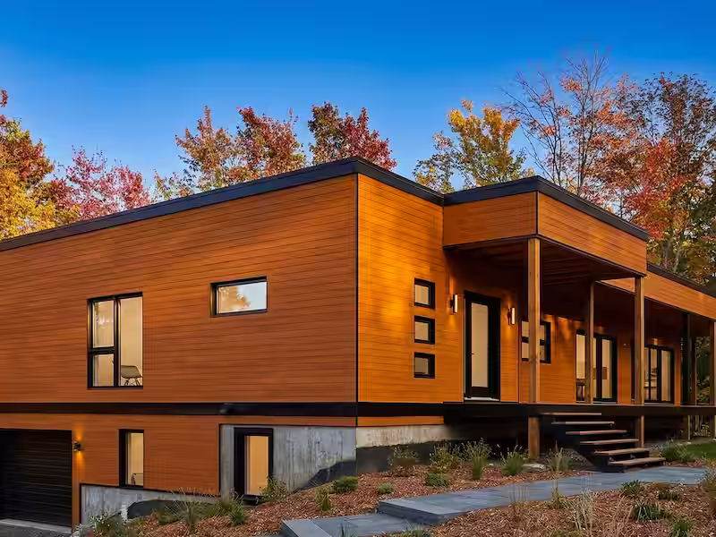 Construction de maison neuve en Estrie